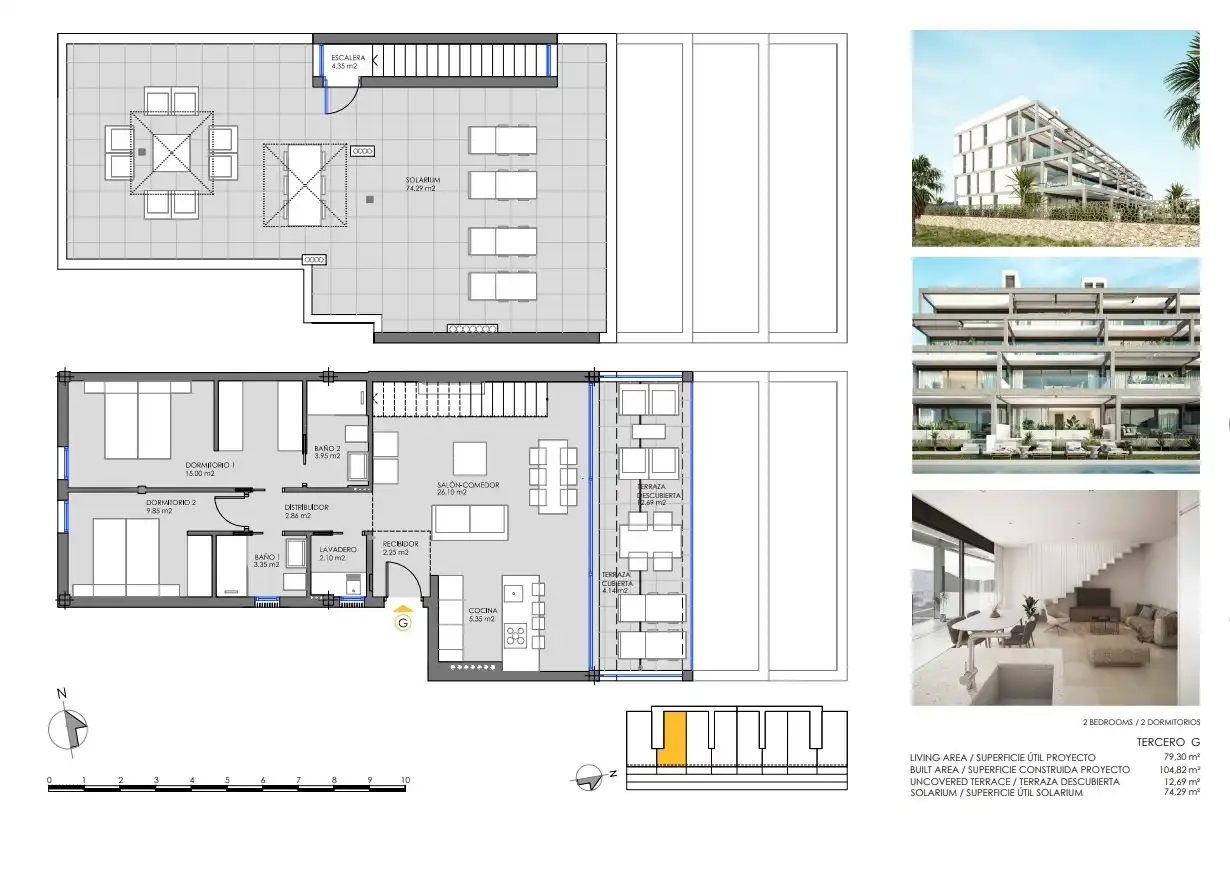 Apartament amb terrassa en venda a Mar Menor de Cartagena – Cabo de Palos, imagen 41