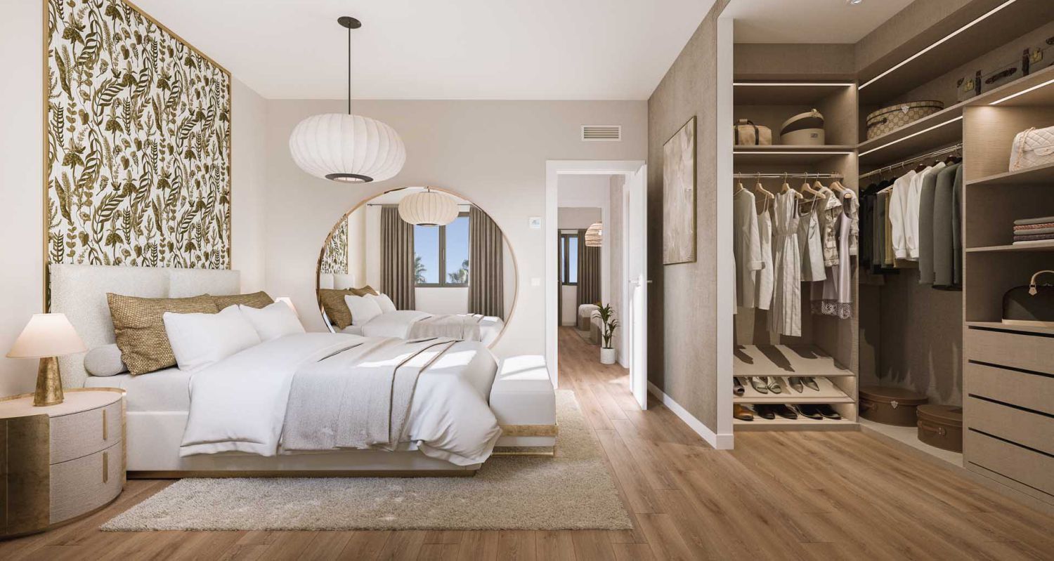 Bedroom of Single-family semi-detached for sale in Málaga Capital  with Heating, Parquet flooring and Terrace