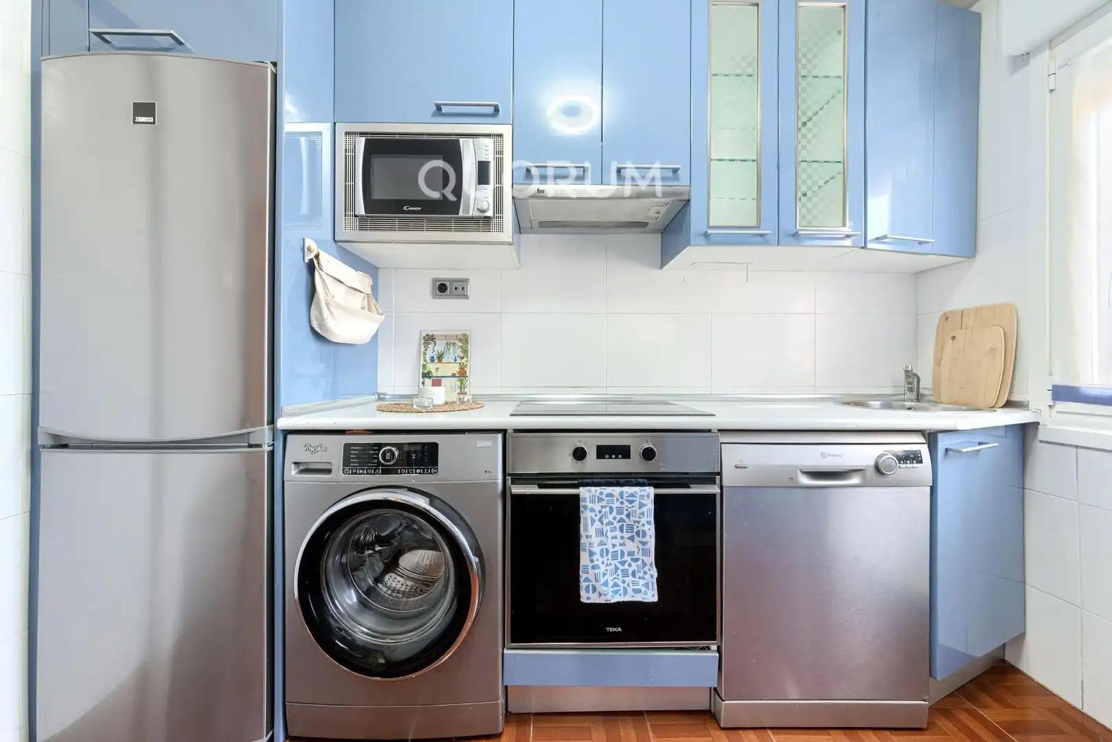 Kitchen of Flat for sale in Barakaldo   with Heating, Terrace and Furnished