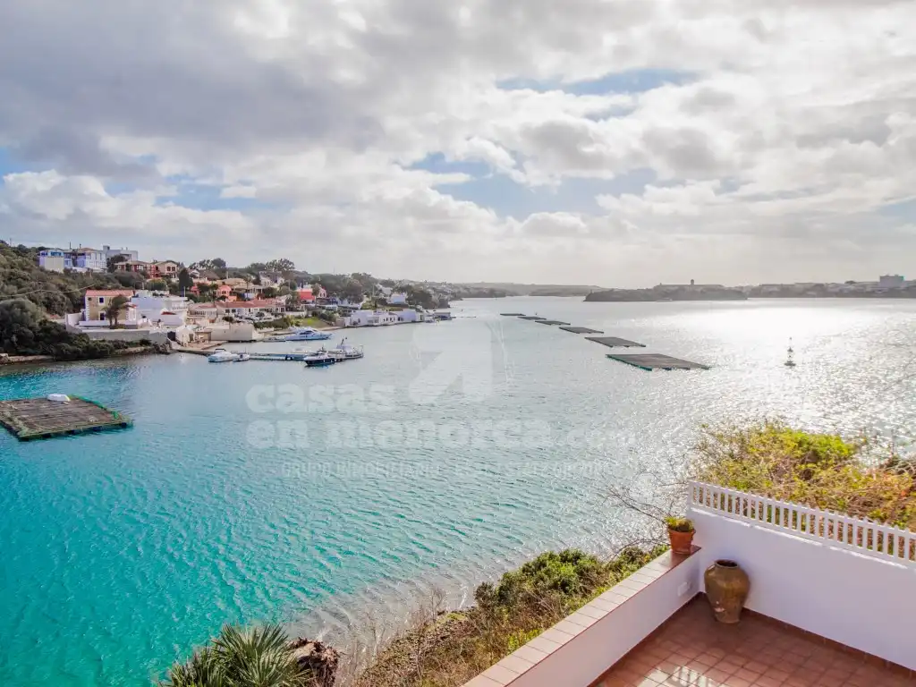 Exterior view of Houses for sale in Maó - Mahón  with Air Conditioner, Private garden and Terrace