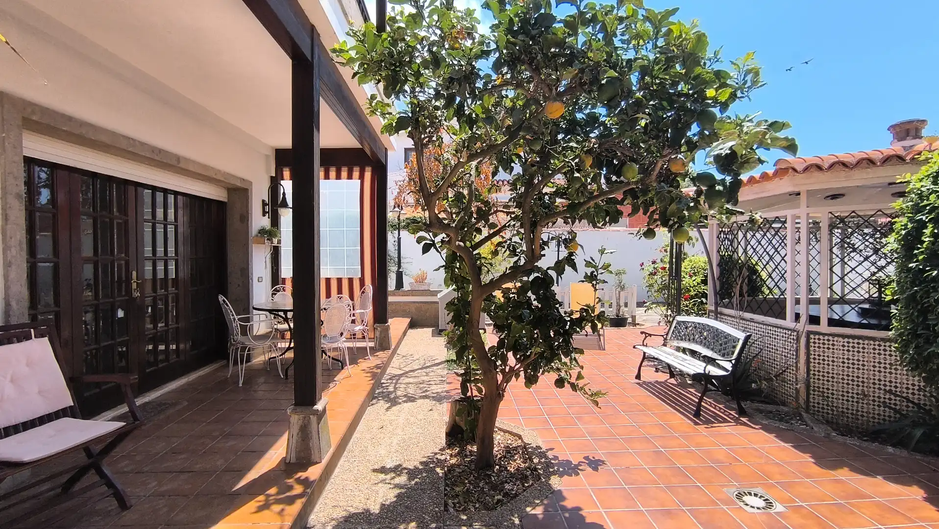 Terrassa de Casa o xalet en venda en San Cristóbal de la Laguna amb Jardí privat, Terrassa i Traster