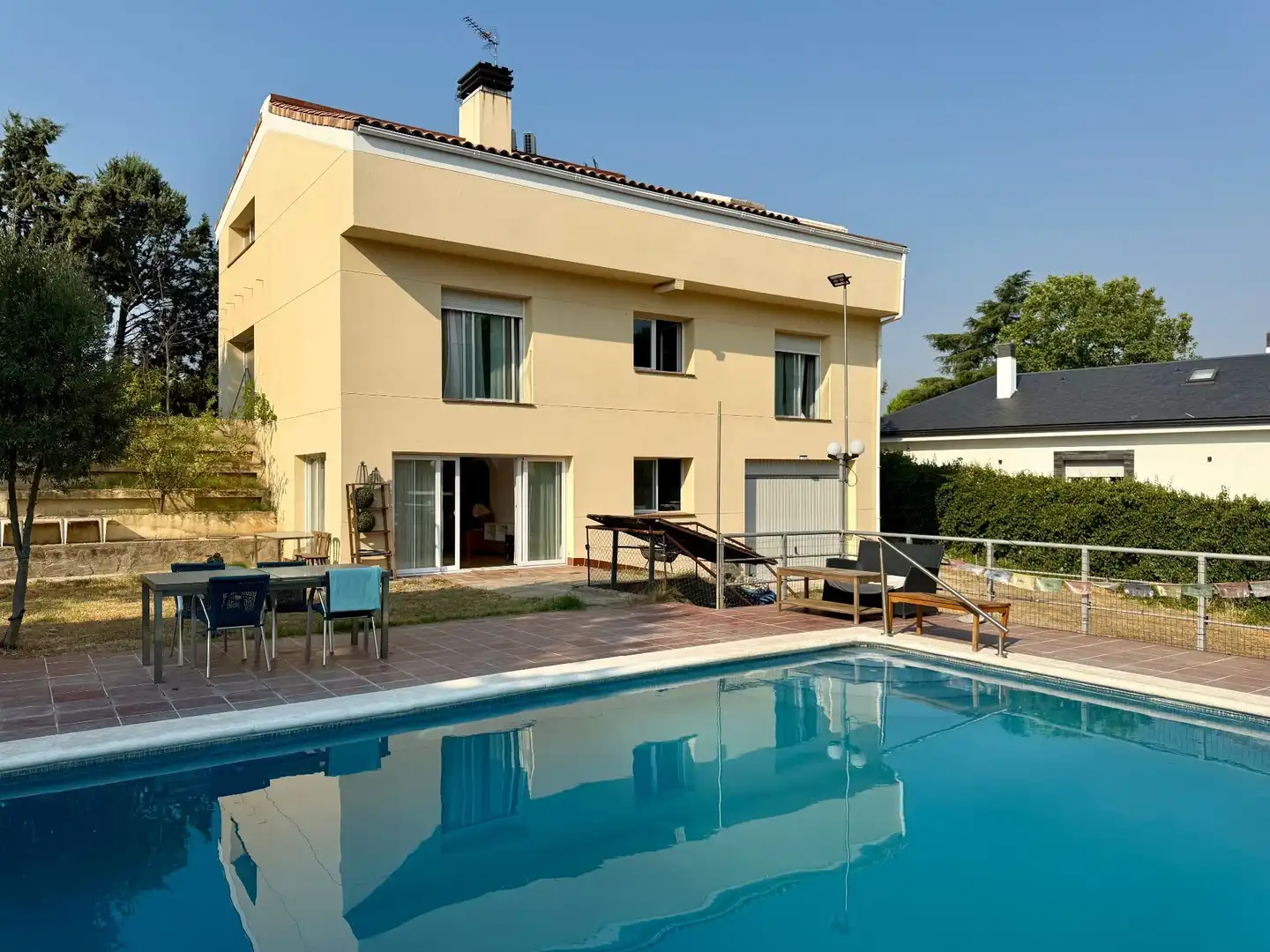 Piscina de Casa o xalet de lloguer en Boadilla del Monte amb Aire condicionat i Piscina