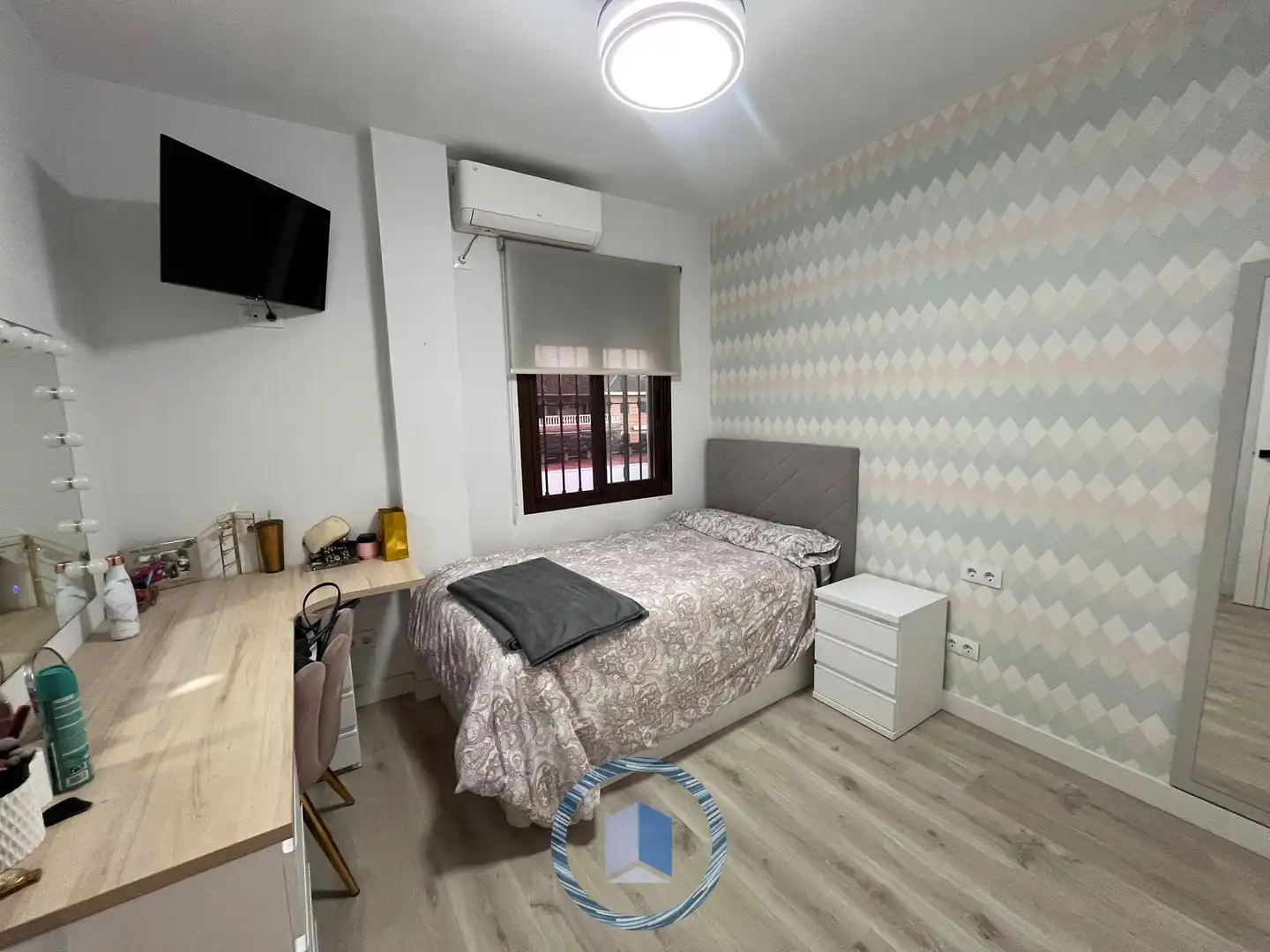 Bedroom of Detached homes for sale in Montequinto  with Storage room and Swimming Pool