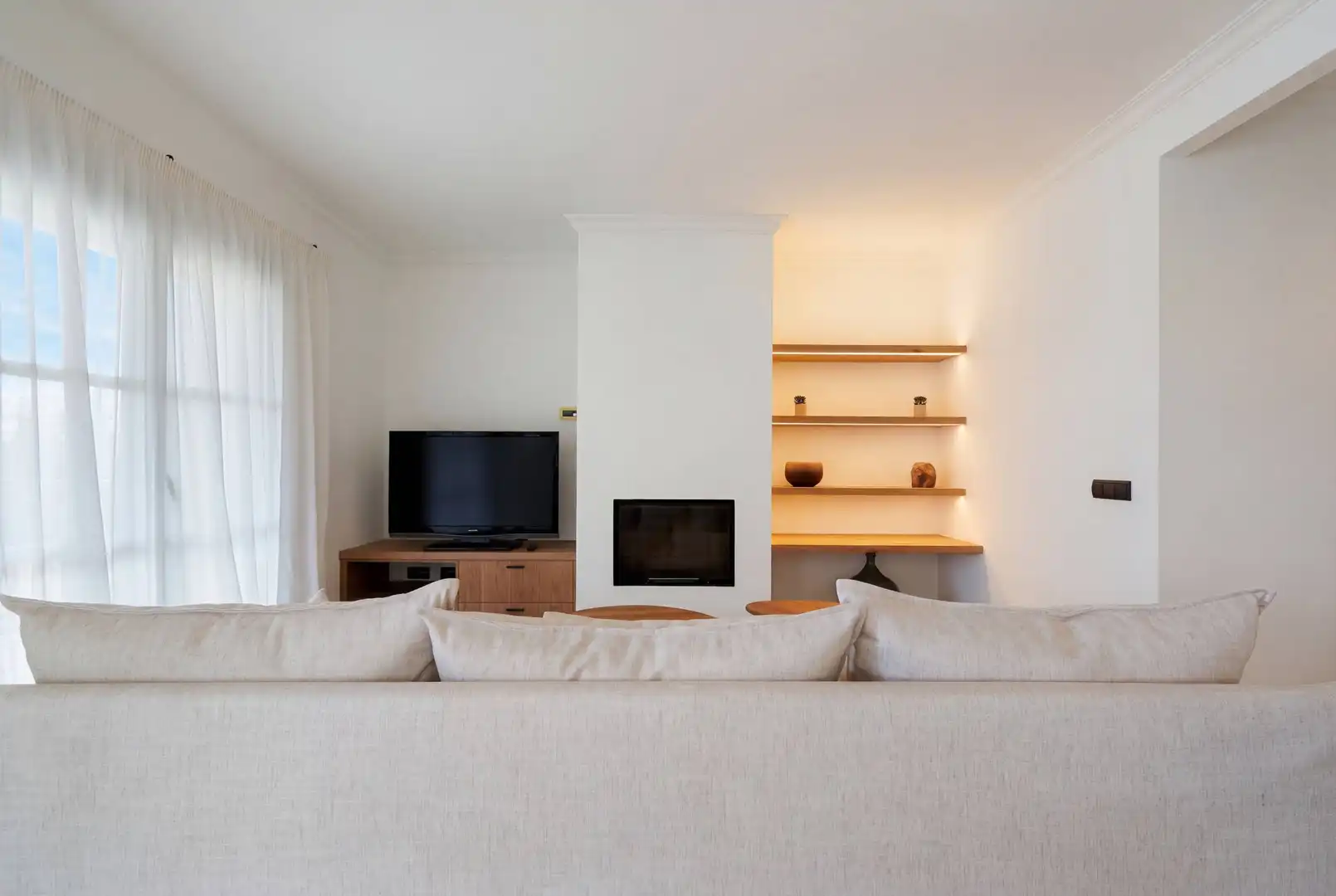 Living room of Houses for sale in Sineu  with Air Conditioner, Heating and Private garden