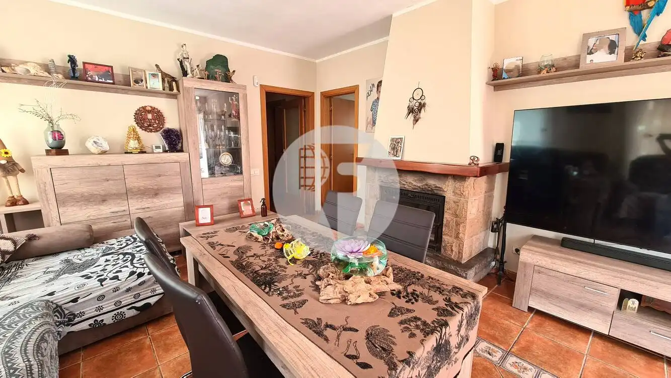 Sala d'estar de Casa o xalet en venda en Vacarisses amb Calefacció i Terrassa