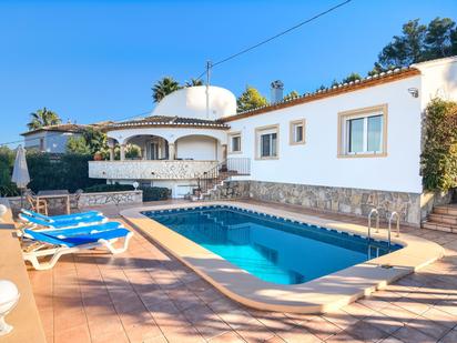 Außenansicht von Haus oder Chalet zum verkauf in Jávea / Xàbia mit Klimaanlage und Terrasse