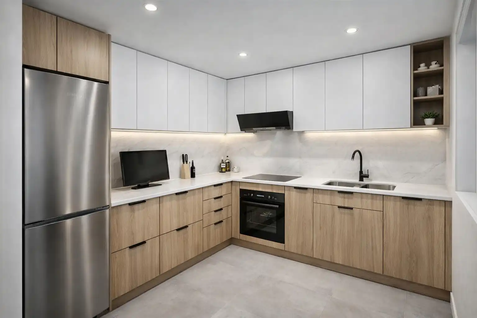 Cocina de Piso en venta en Madrid con Terraza, Amueblado y Horno