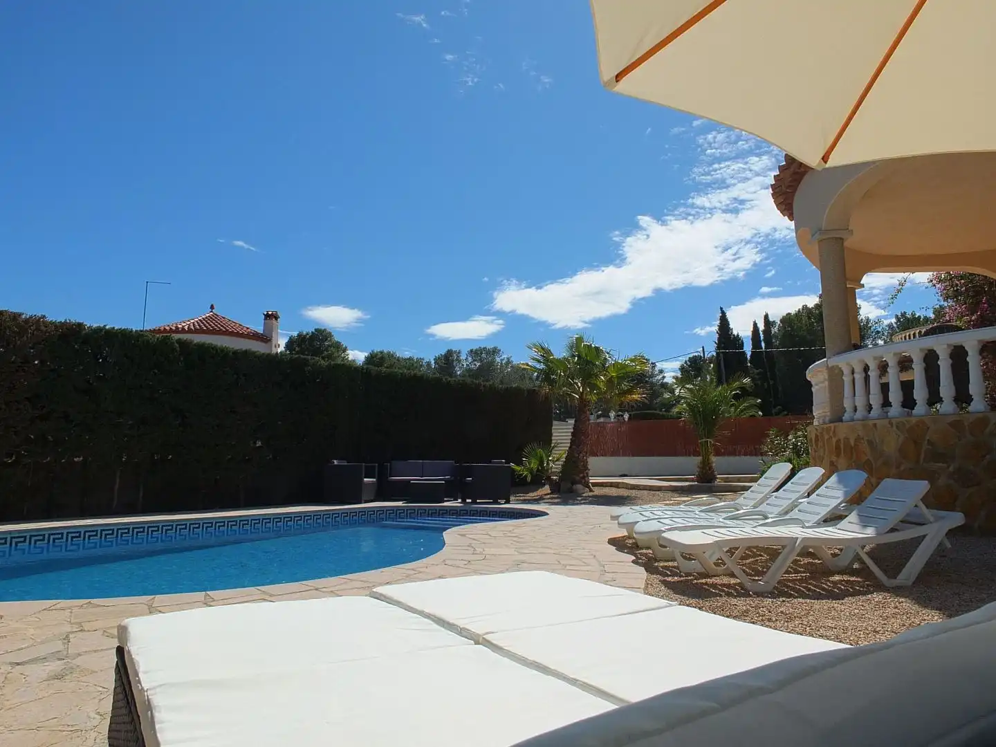Piscina de Casa o xalet en venda en L'Ametlla de Mar  amb Aire condicionat, Terrassa i Piscina