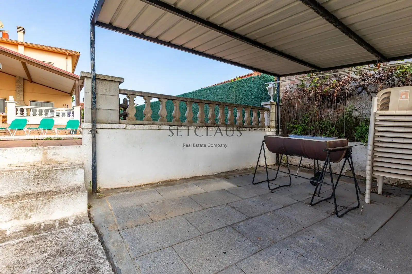 Terrassa de Casa o xalet en venda en Fogars de la Selva amb Calefacció, Jardí privat i Terrassa
