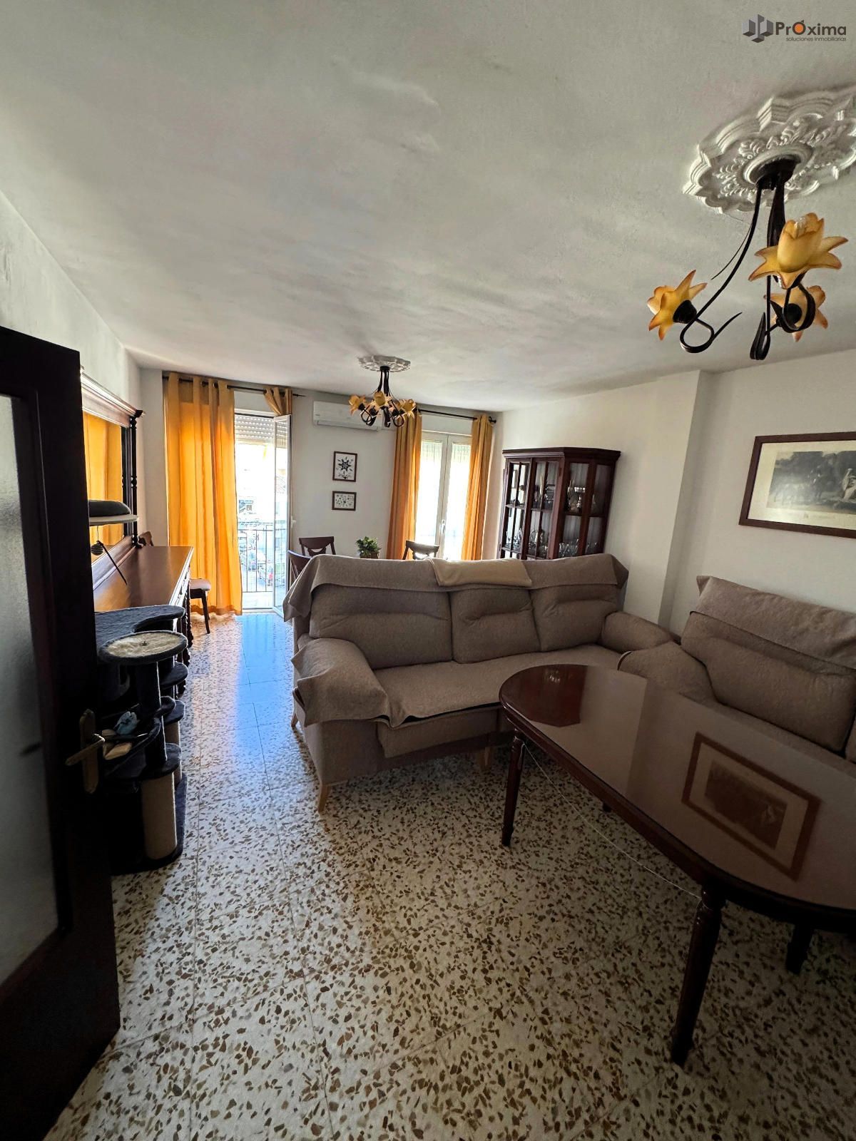 Sala d'estar de Pis en venda en Écija amb Aire condicionat, Terrassa i Traster