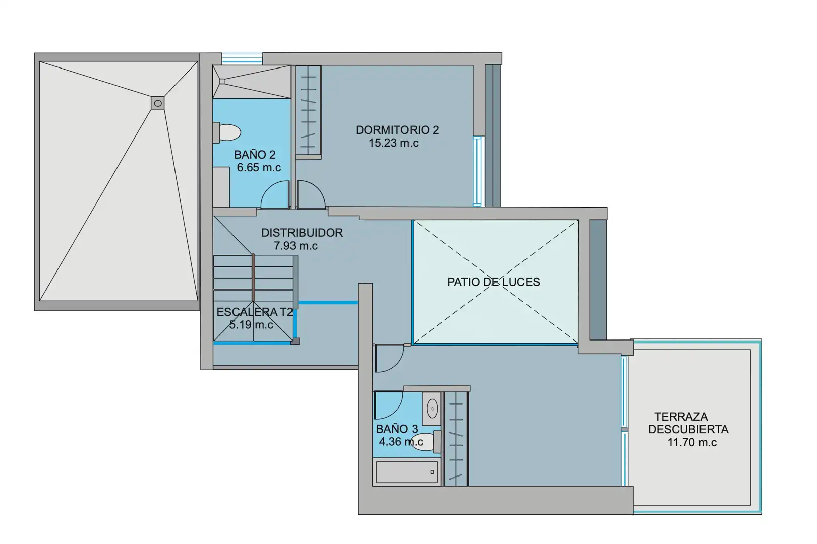 Detached house with terrace for sale in La Fustera, imagen 48