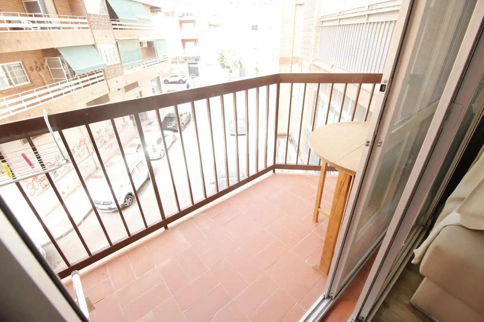 Terraza de Piso de alquiler en Granada con Calefacción, Terraza y Amueblado