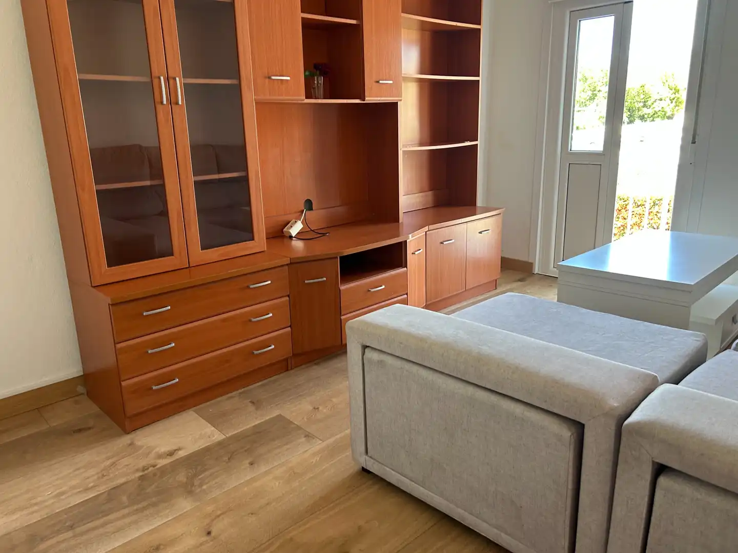 Living room of Flat for rent in Santiago de Compostela   with Furnished