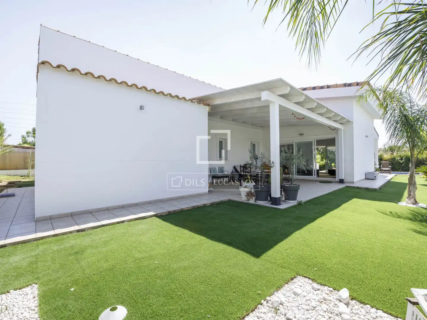 Terraza de Casa o chalet en venta en Bétera con Aire acondicionado, Calefacción y Jardín privado