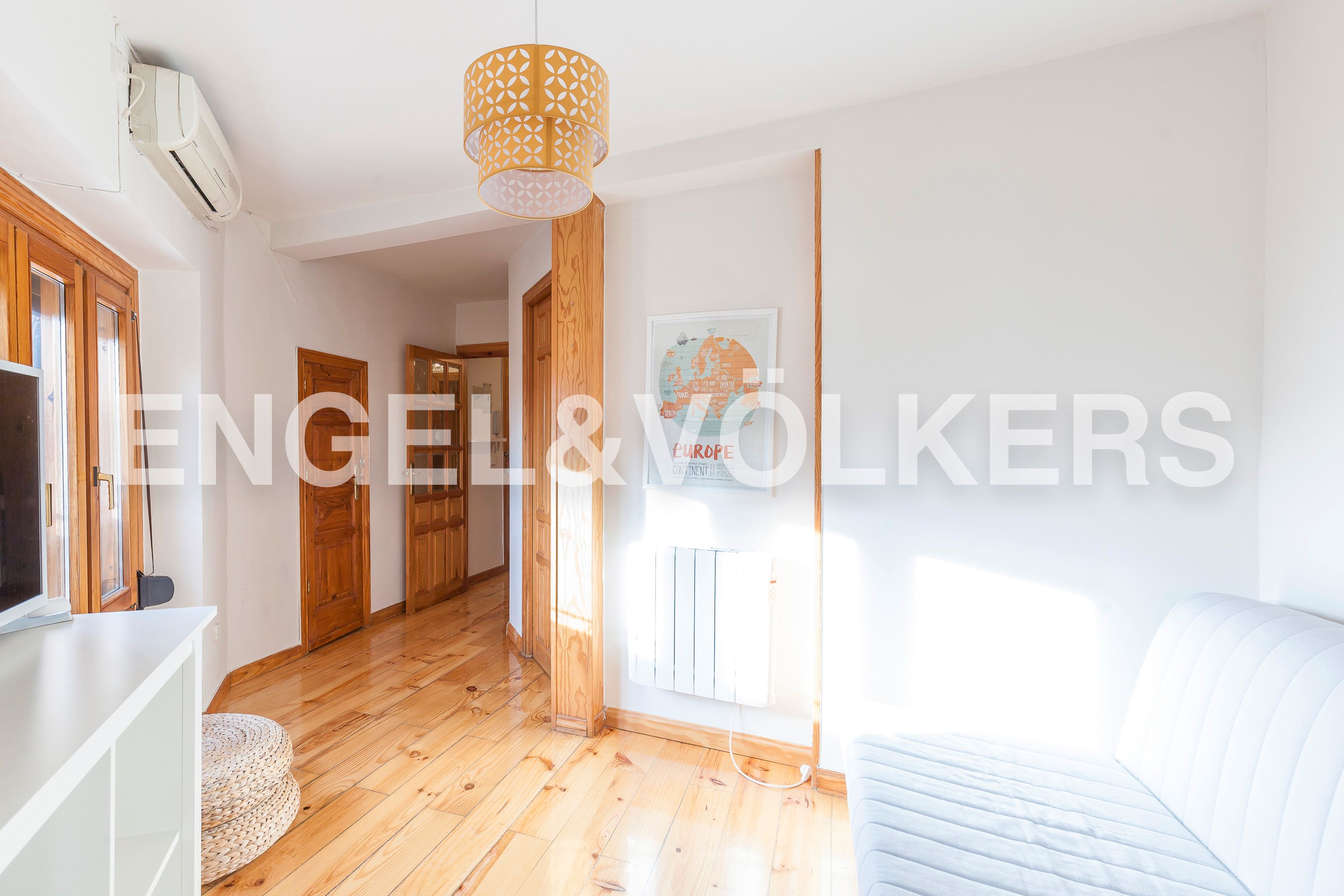 Bedroom of Apartment for sale in  Madrid Capital  with Air Conditioner and Heating