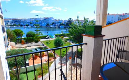 Jardí de Apartament en venda en Empuriabrava amb Aire condicionat, Terrassa i Forn