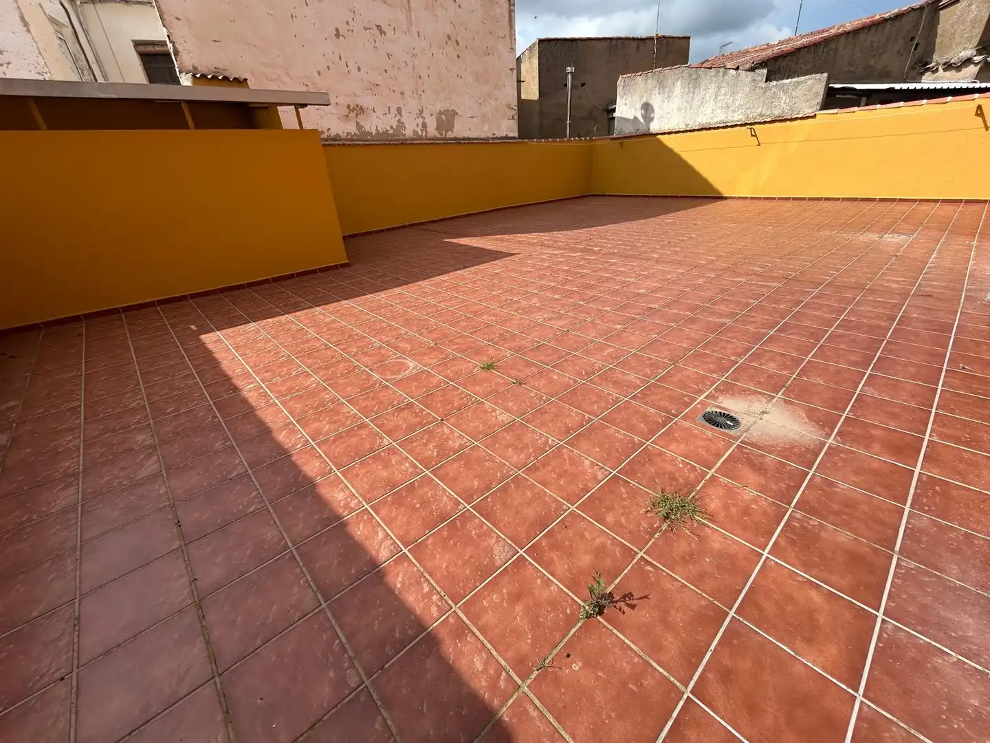 Terrasse von Wohnung zur Miete in Malagón mit Klimaanlage, Heizung und Ofen