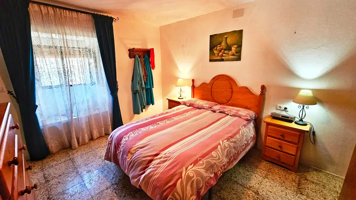 Dormitori de Casa o xalet en venda en Almonaster la Real amb Jardí privat, Terrassa i Traster