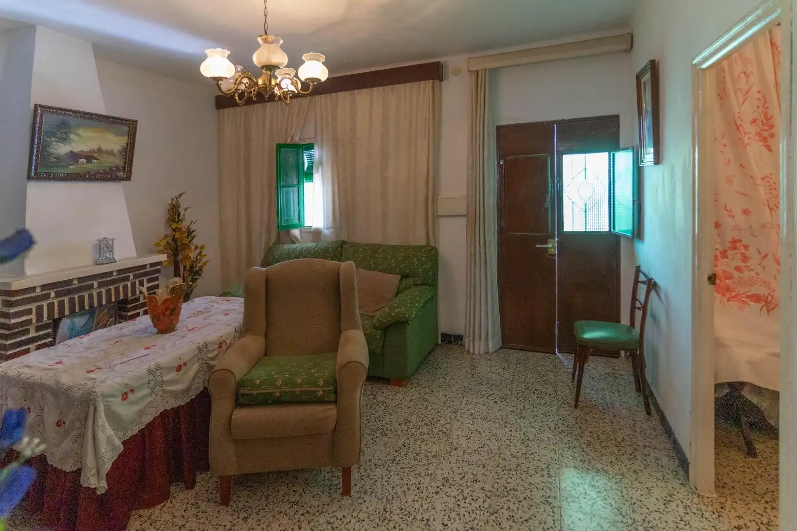 Sala de estar de Casa o chalet en venta en Alhaurín El Grande con Jardín privado, Terraza y Trastero