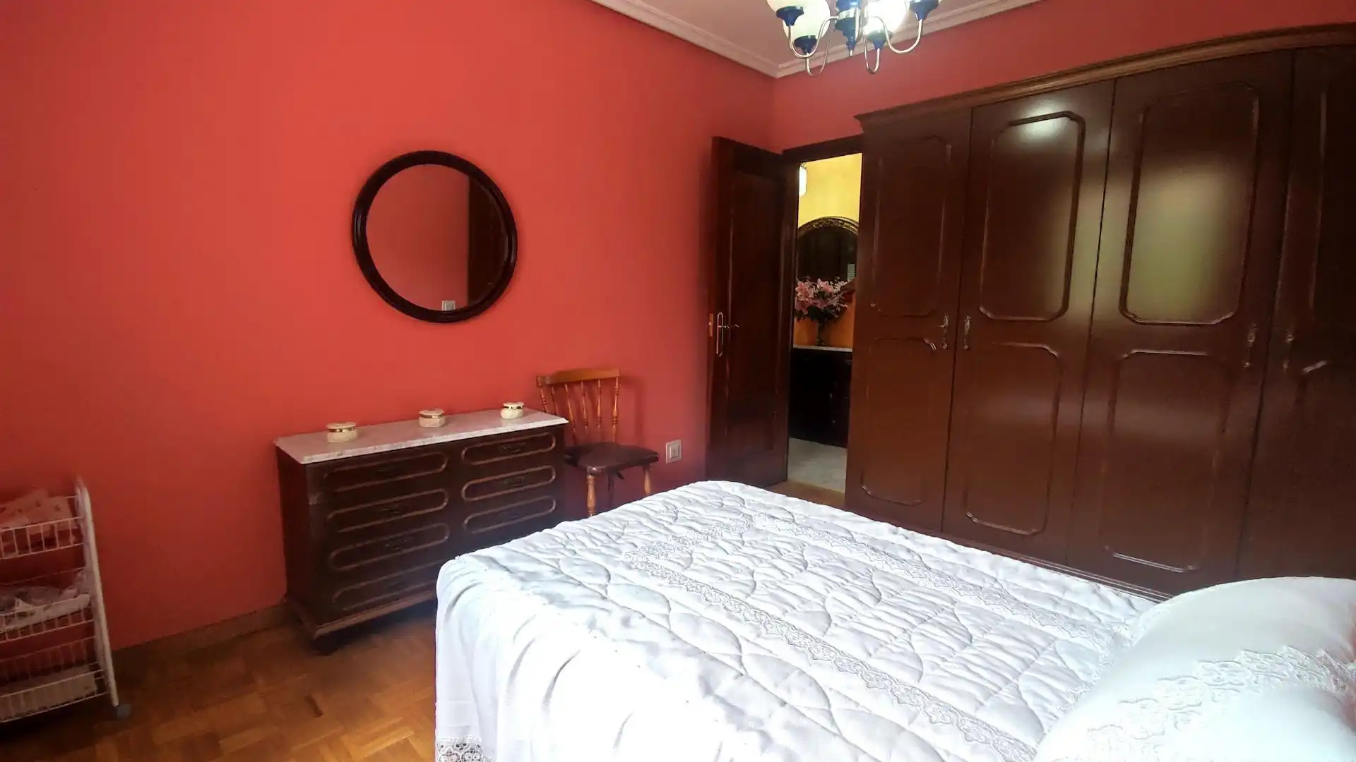 Schlafzimmer von Wohnung zum Verkauf in Mieres (Asturias) mit Heizung