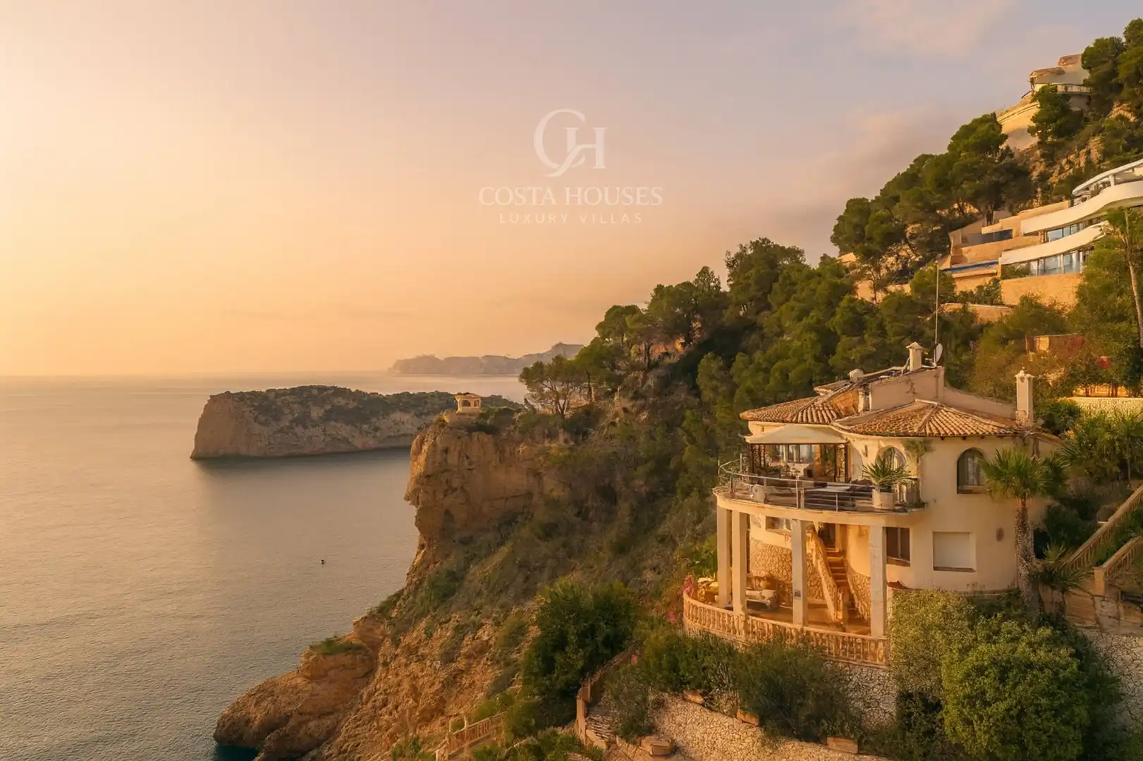 Außenansicht von Haus oder Chalet zum Verkauf in Jávea / Xàbia mit Klimaanlage, Privatgarten und Terrasse