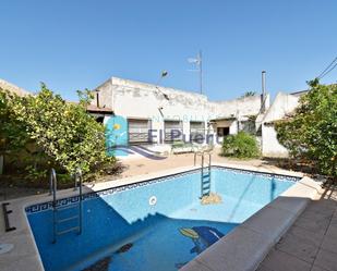 Vista exterior de Casa o xalet en venda en Fuente Álamo de Murcia amb Calefacció, Jardí privat i Terrassa