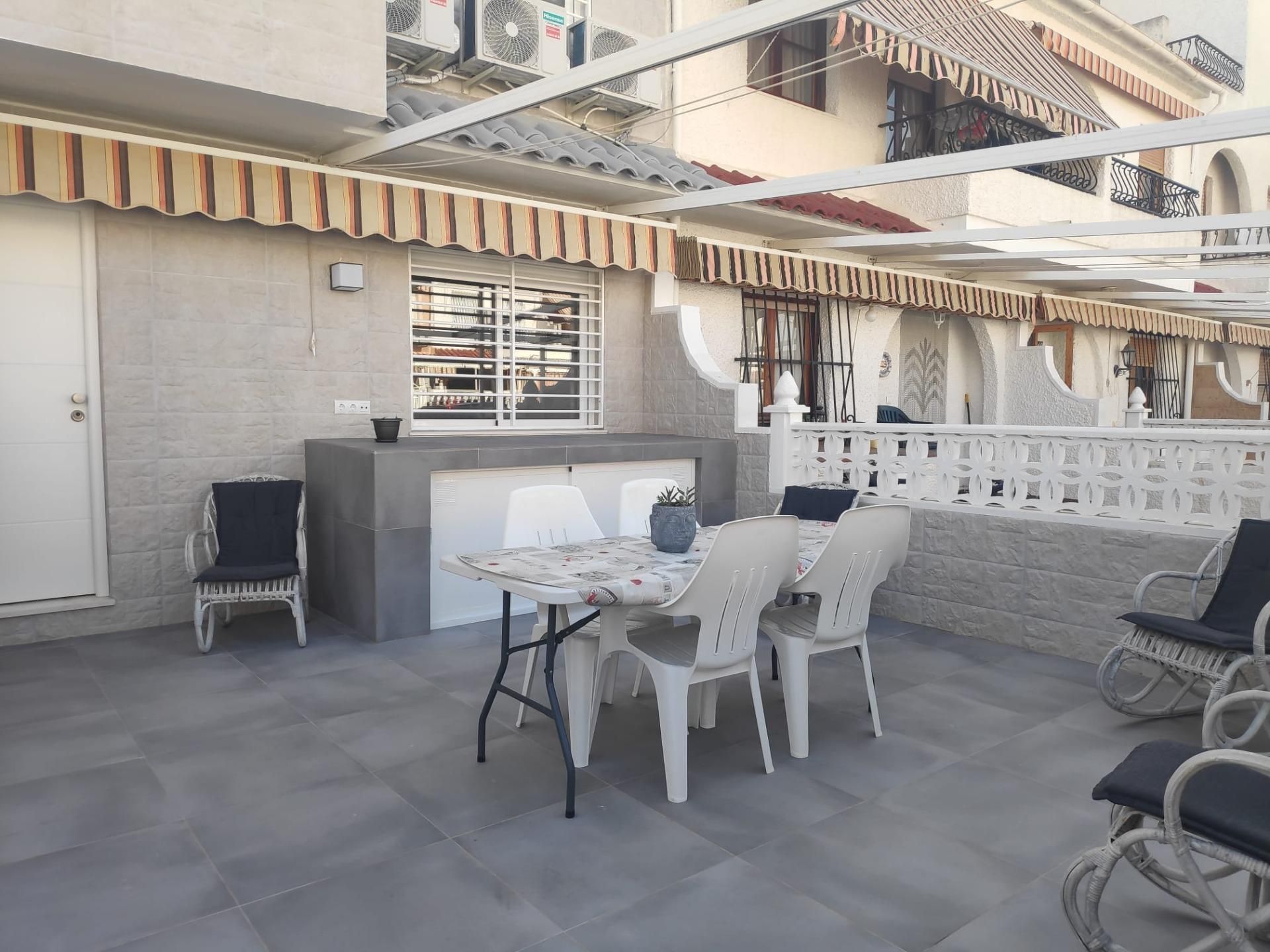 Terrace of House or chalet to rent in Santa Pola  with Air Conditioner and Terrace