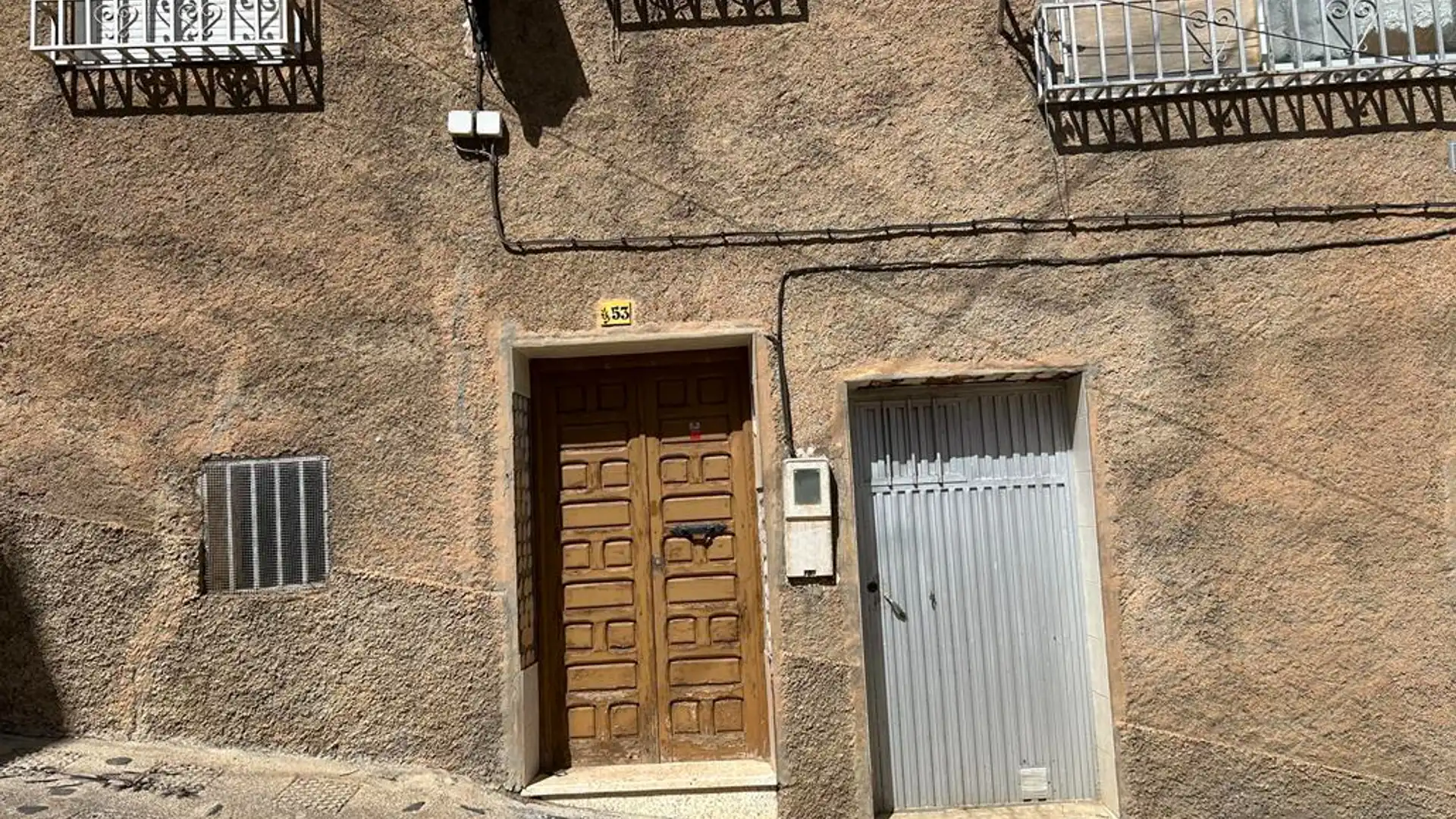 Vista exterior de Casa adosada en venta en Abrucena