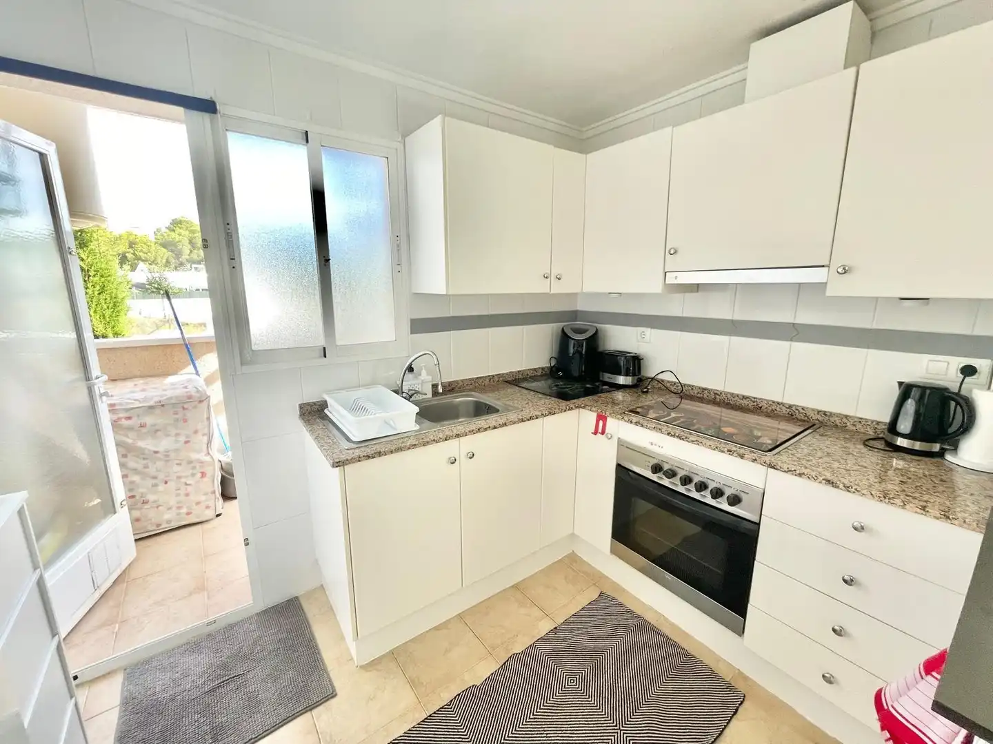 Cocina de Casa o chalet de alquiler en Pilar de la Horadada con Aire acondicionado, Terraza y Piscina