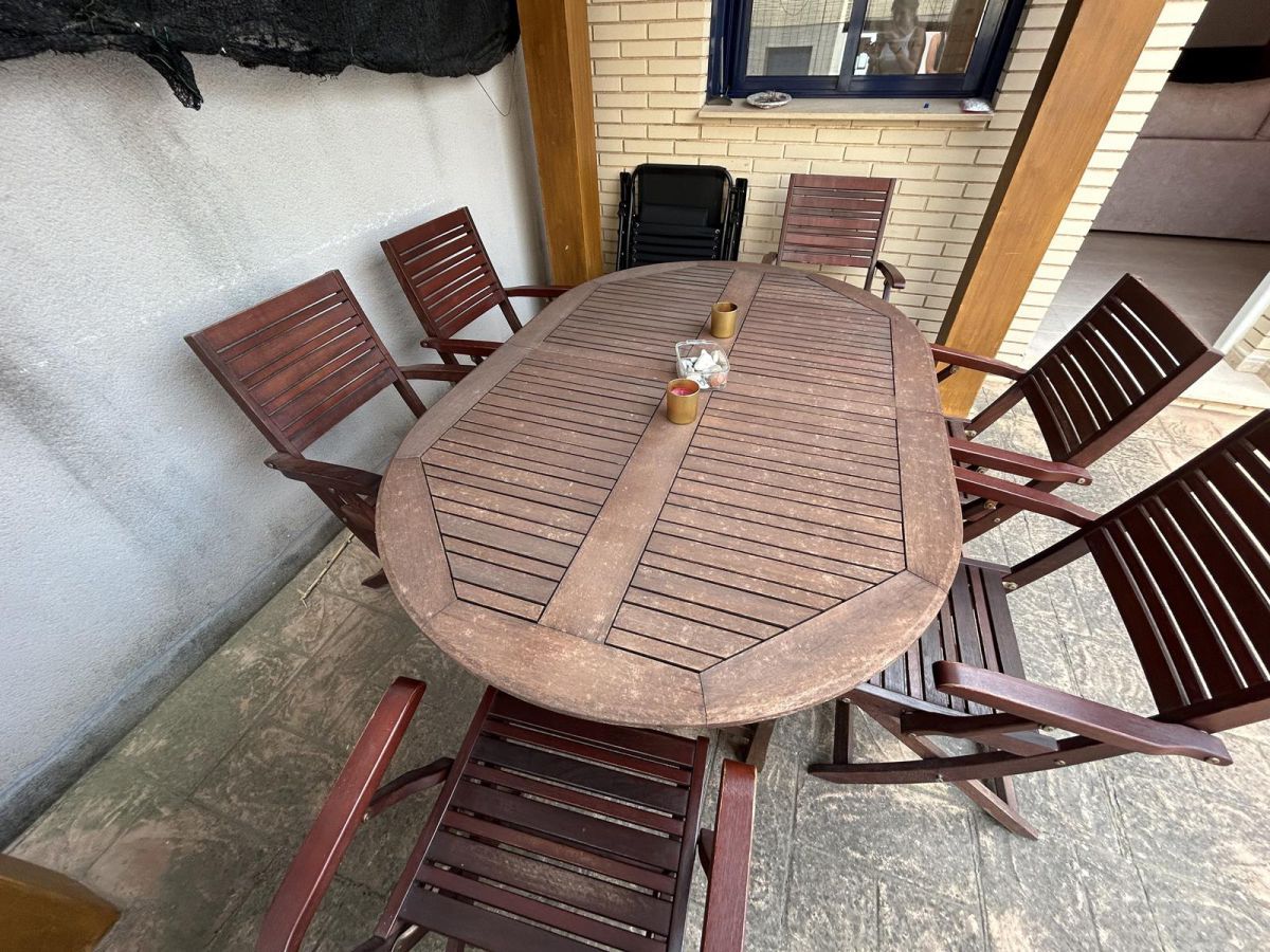 Terrassa de Casa adosada en venda en Sant Jaume d'Enveja amb Aire condicionat, Calefacció i Terrassa