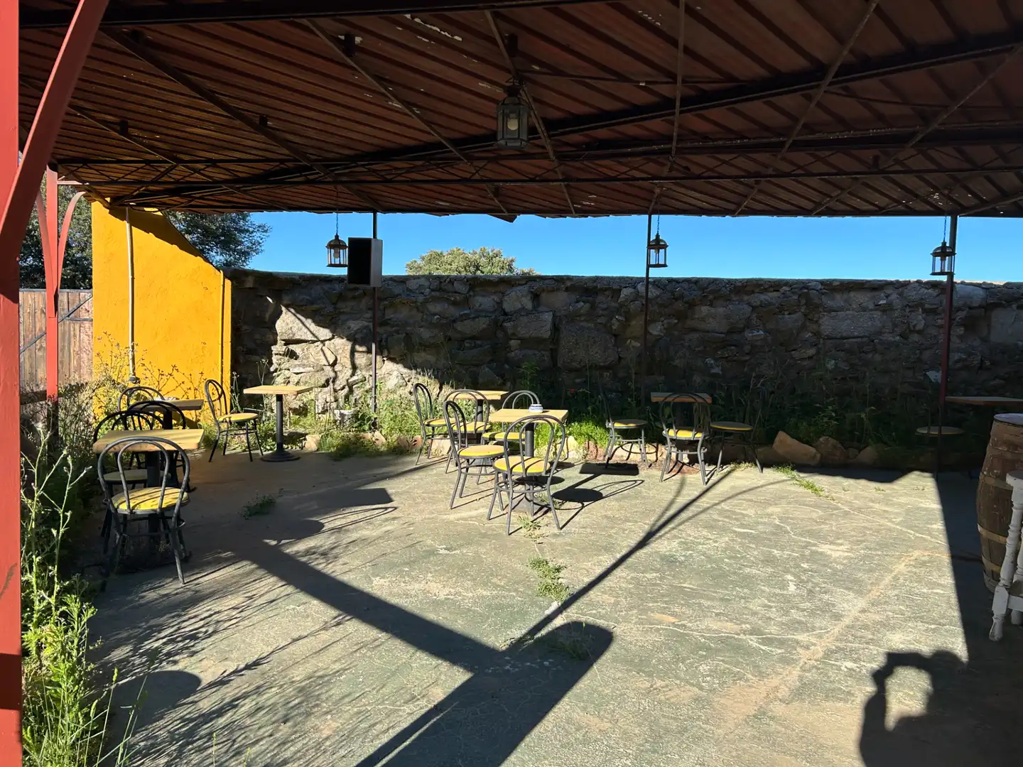 Terraza de Finca rústica en venta en Navas del Rey con Calefacción, Jardín privado y Terraza