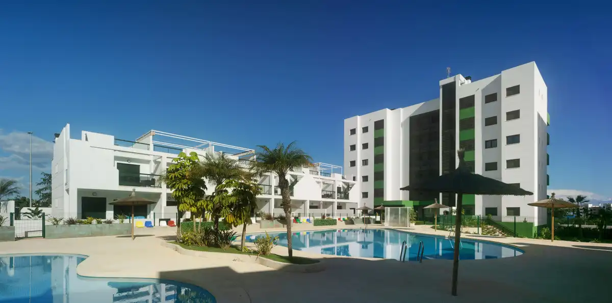 Swimming pool of Apartments for sale in Pilar de la Horadada