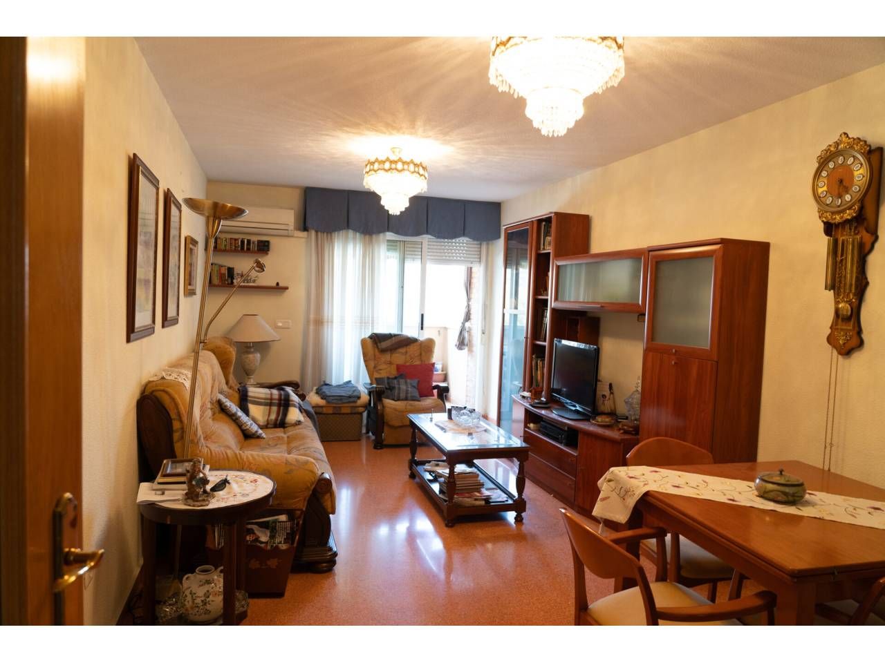Sala de estar de Piso en venta en Alicante / Alacant con Aire acondicionado, Calefacción y Balcón