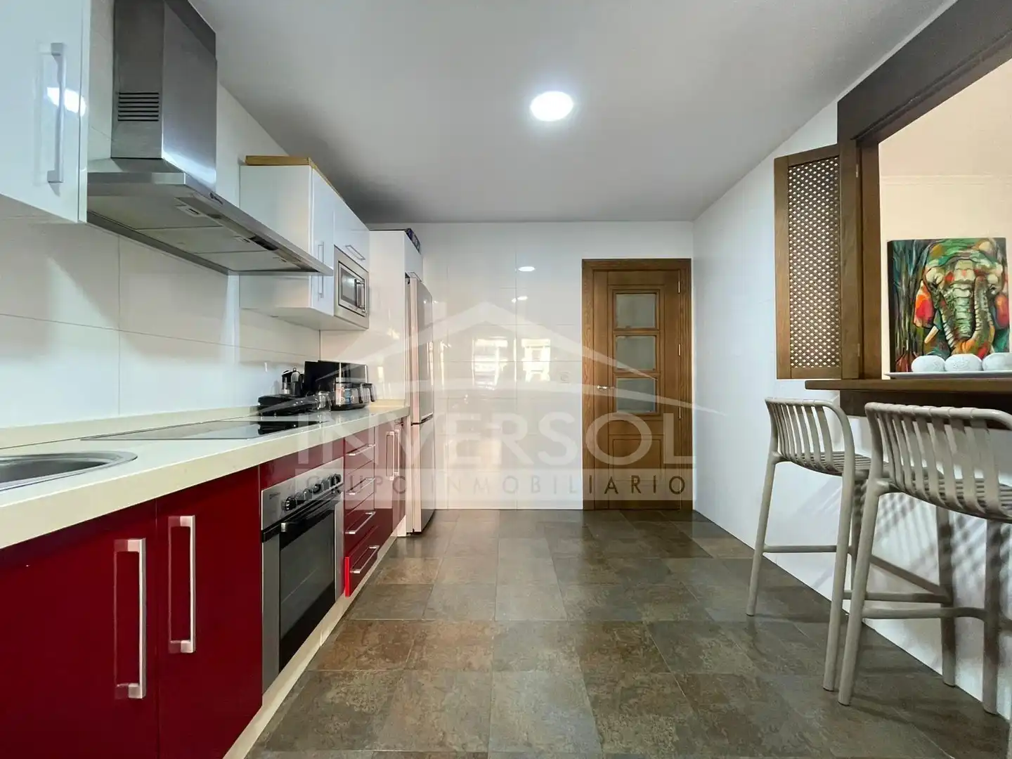 Cocina de Planta baja en venta en El Ejido con Aire acondicionado, Calefacción y Parquet