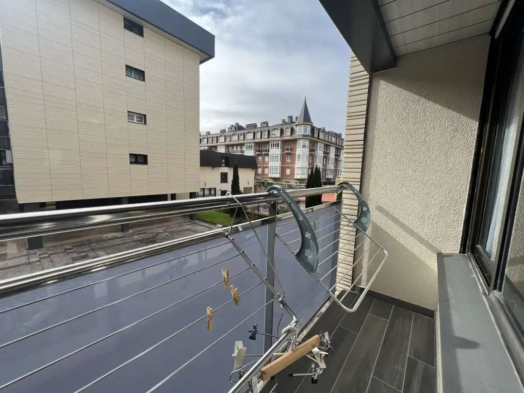 Terraza de Piso de alquiler en Zarautz con Calefacción y Balcón