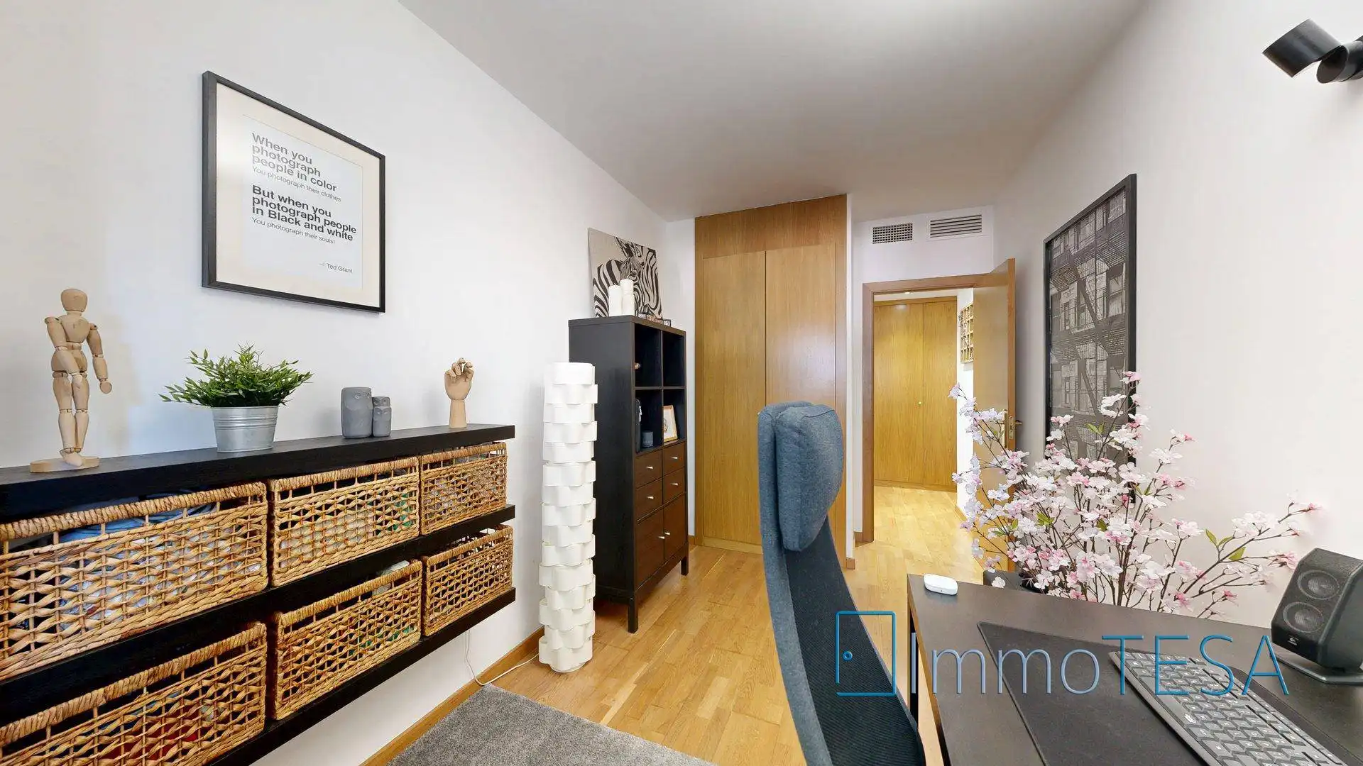 Schlafzimmer von Wohnung zum Verkauf in Barberà del Vallès mit Klimaanlage, Heizung und Parkett