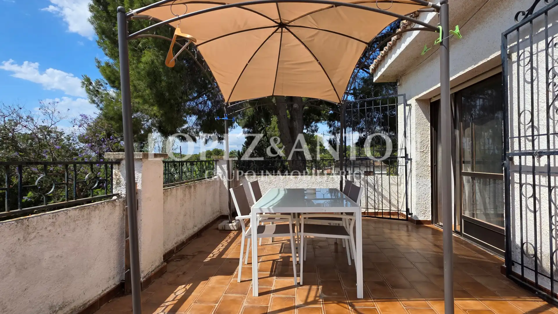 Terraza de Casa o chalet en venta en Paterna con Aire acondicionado, Jardín privado y Terraza