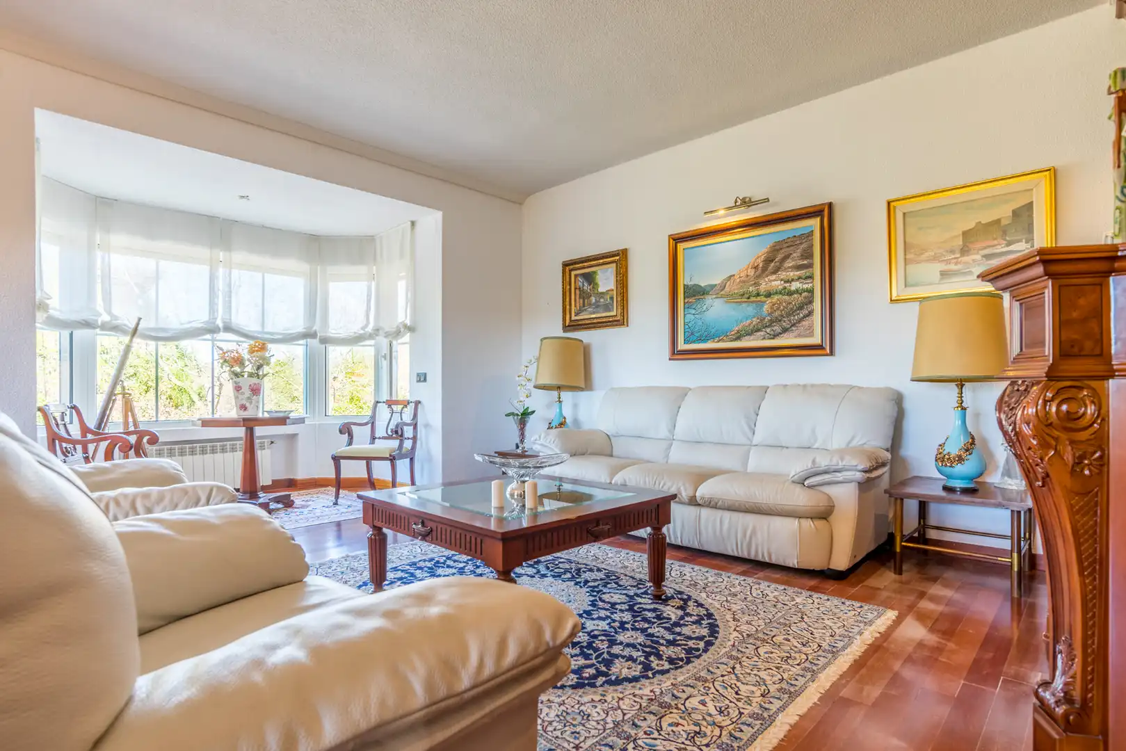 Living room of Houses for sale in Collado Villalba  with Air Conditioner, Heating and Private garden