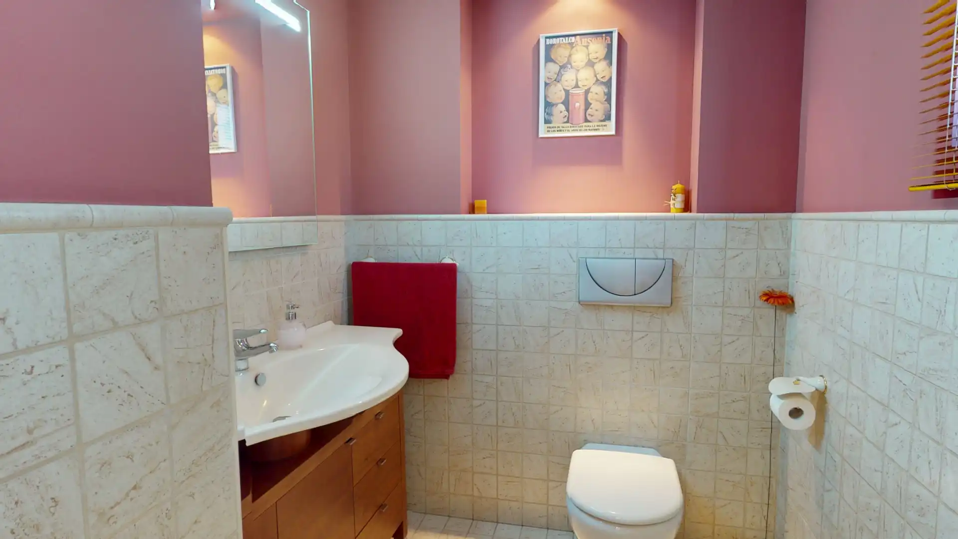 Baño de Casa adosada en venta en Boadilla del Monte con Aire acondicionado, Calefacción y Jardín privado
