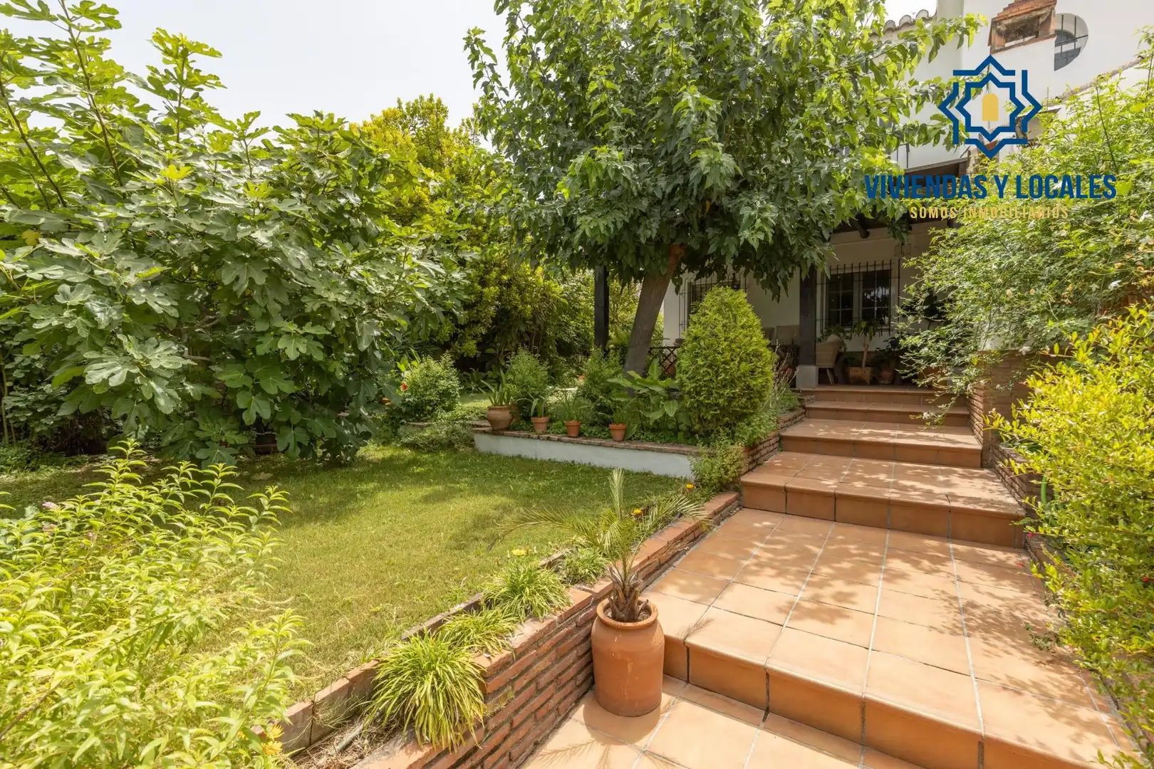 Jardín de Casa o chalet en venta en La Zubia con Aire acondicionado, Calefacción y Jardín privado