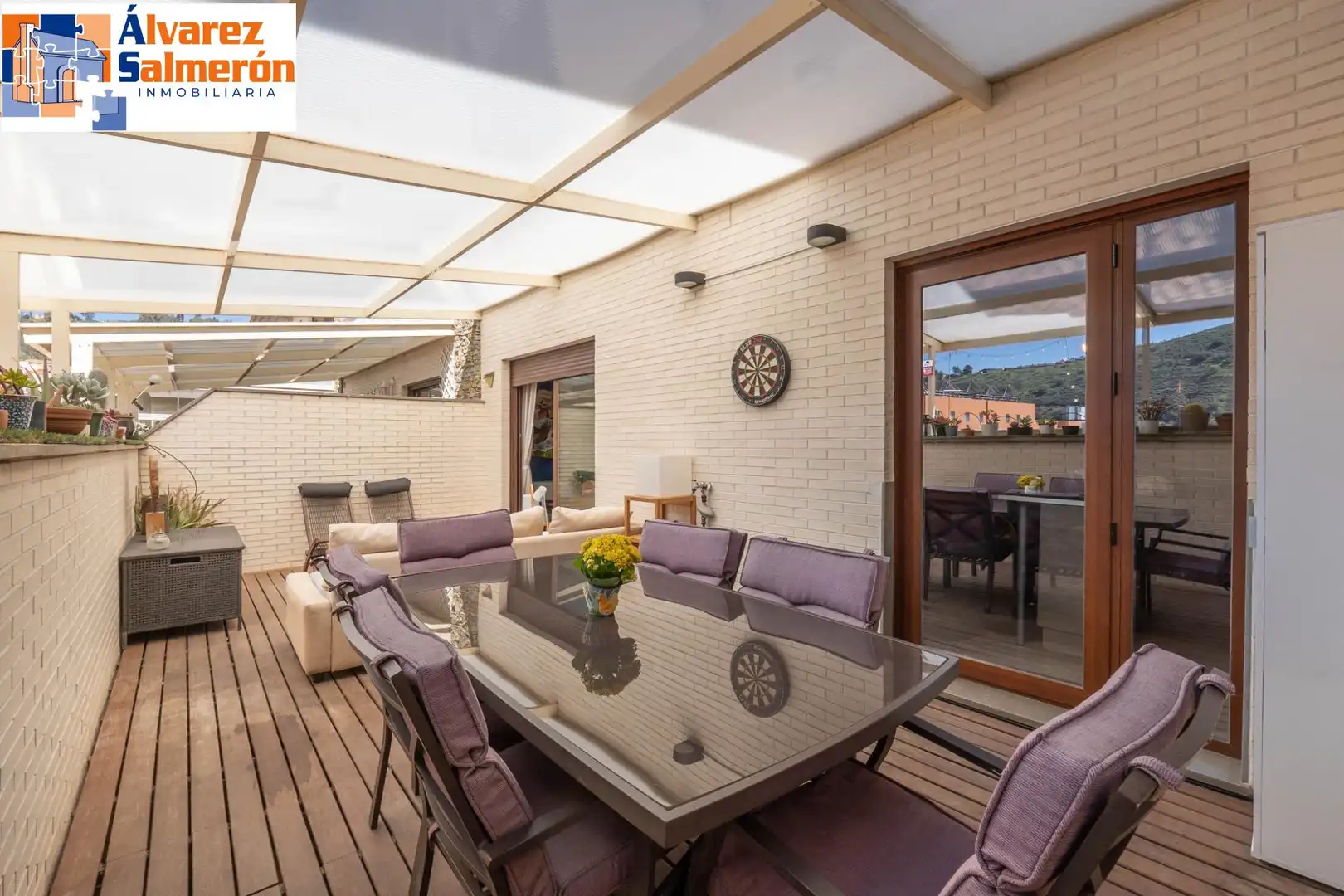 Terraza de Casa adosada en venta en Granada con Aire acondicionado y Terraza