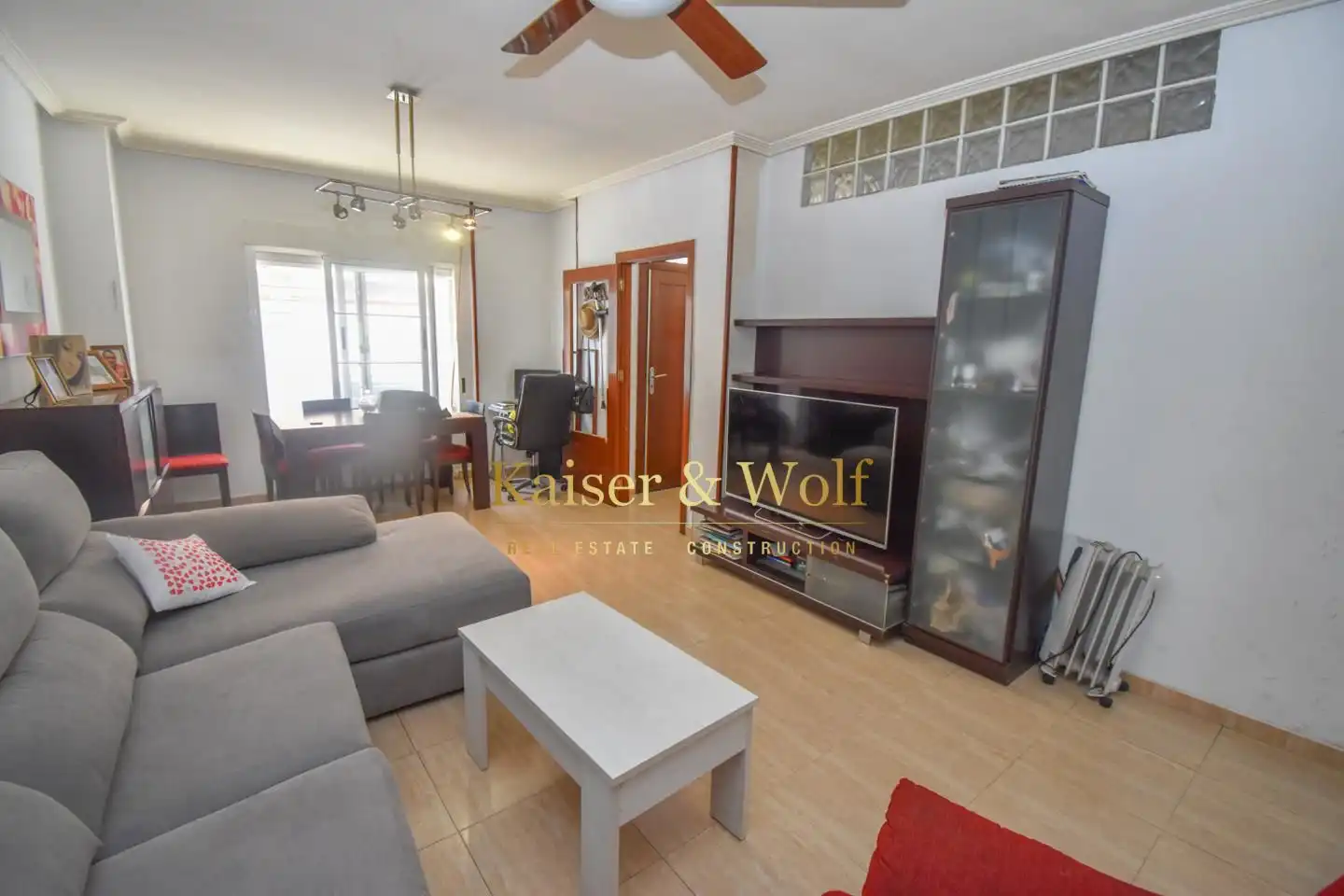 Sala de estar de Casa o chalet en venta en Benejúzar con Aire acondicionado, Terraza y Piscina