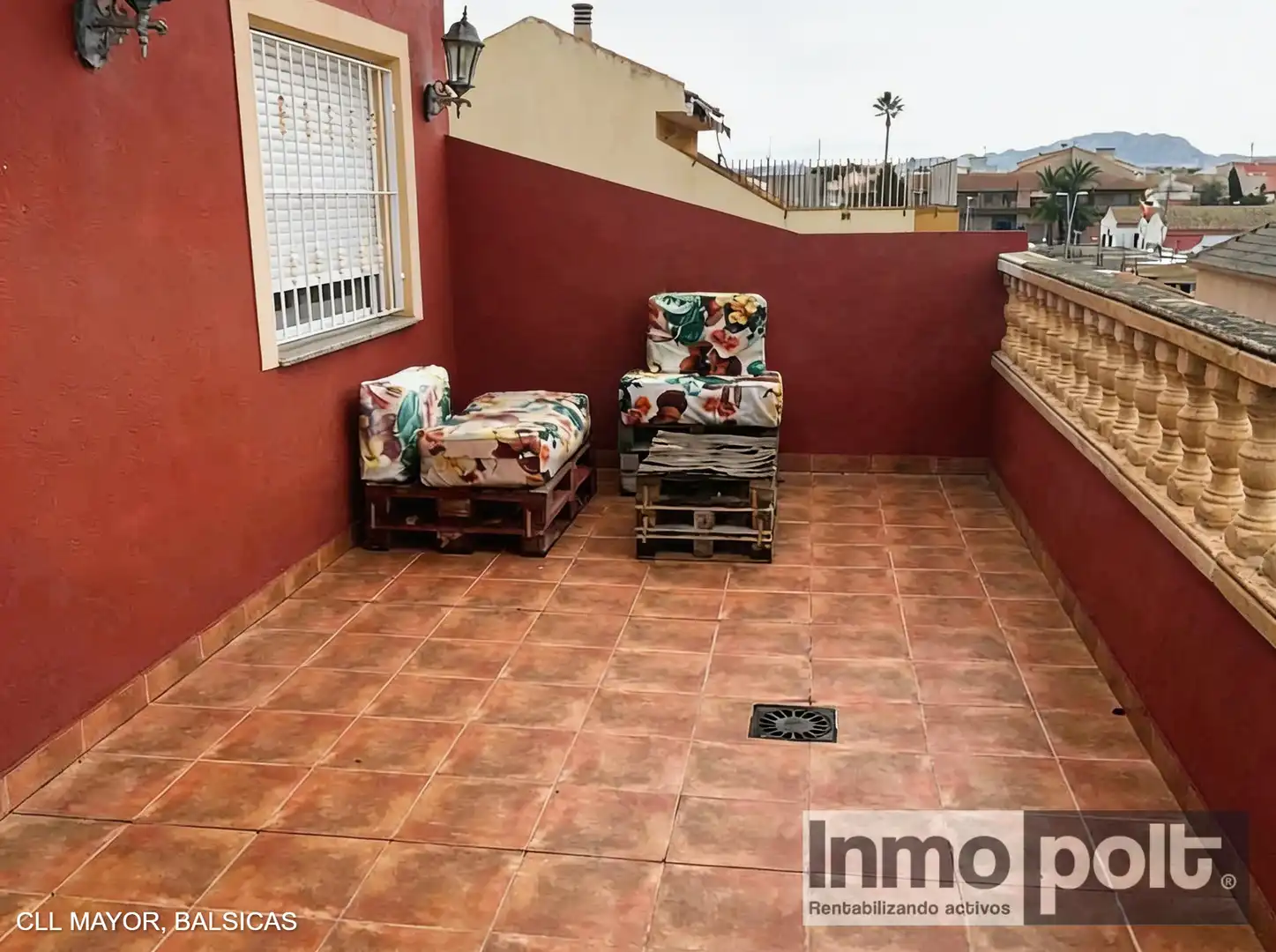 Terrace of Houses for sale in Torre-Pacheco  with Air Conditioner, Parquet flooring and Terrace