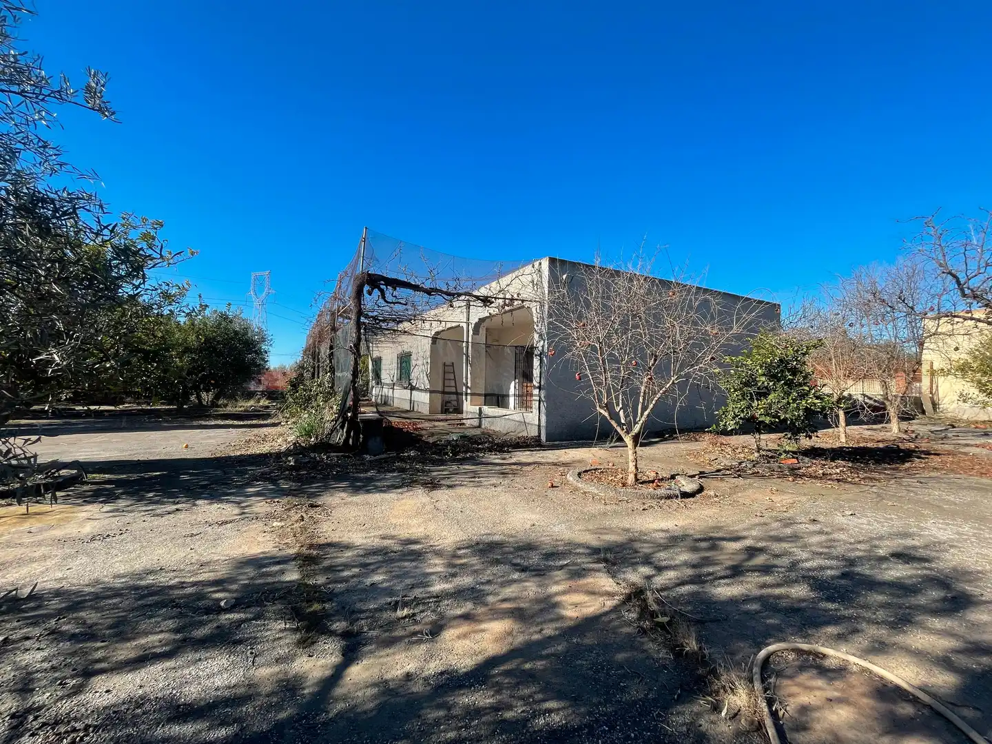 Außenansicht von Country house zum Verkauf in Tabernas mit Klimaanlage, Heizung und Terrasse