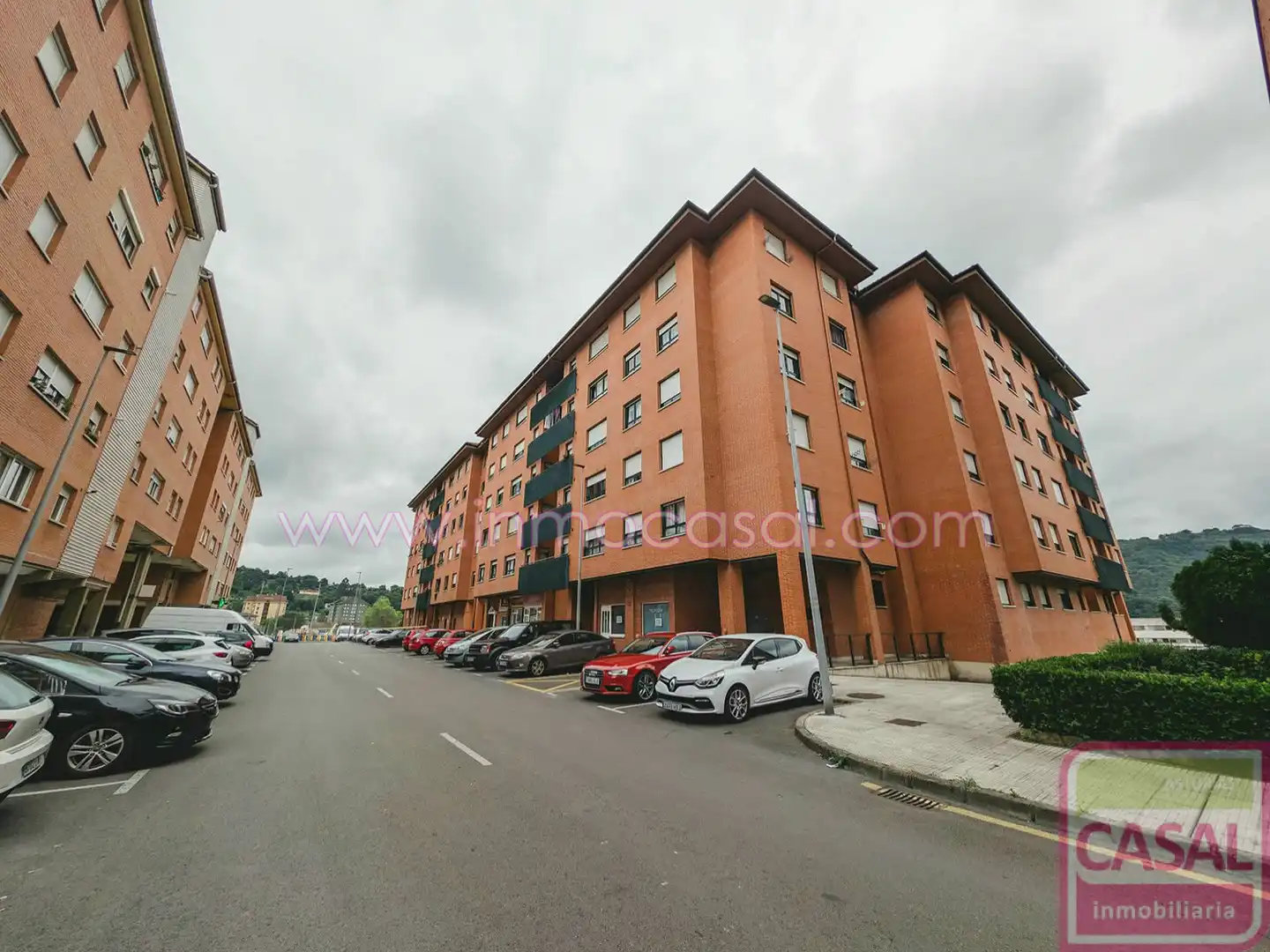Exterior view of Flat for sale in Langreo  with Heating, Storage room and Furnished