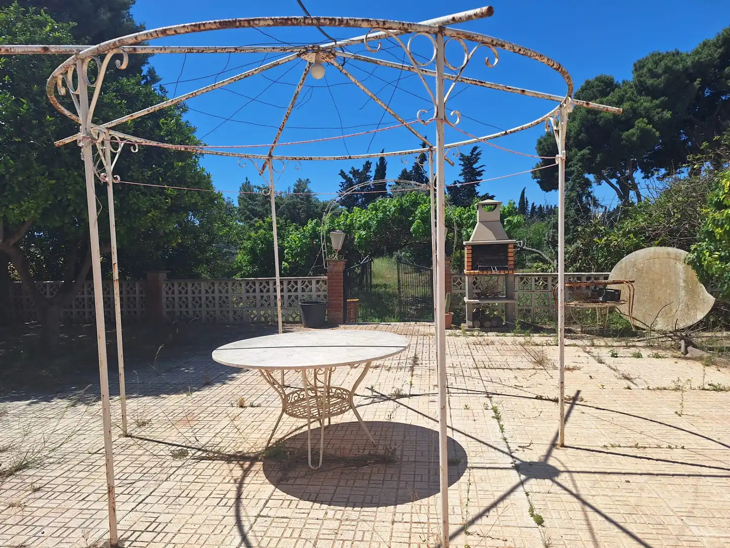 Terraza de Casa o chalet en venta en Cartagena con Aire acondicionado, Jardín privado y Amueblado