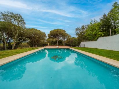 Schwimmbecken von Country house zum verkauf in Sant Feliu de Buixalleu mit Terrasse, Schwimmbad und Balkon