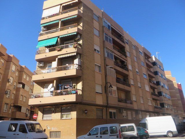 Exterior view of Flat for sale in Massamagrell  with Alarm