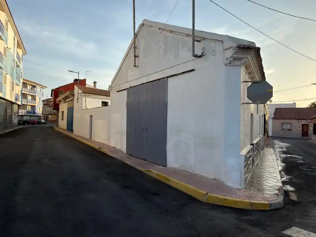 Vista exterior de Casa o chalet en venta en Fuente Álamo de Murcia con Aire acondicionado y Balcón