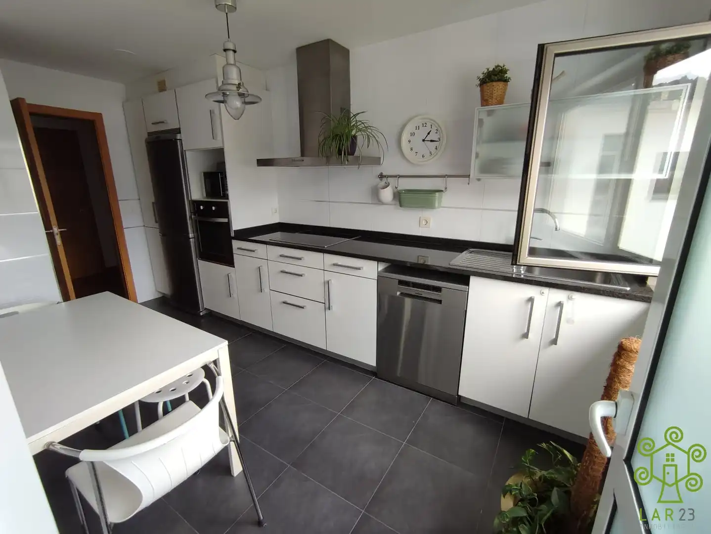 Kitchen of Flat for rent in Oleiros  with Heating, Parquet flooring and Furnished